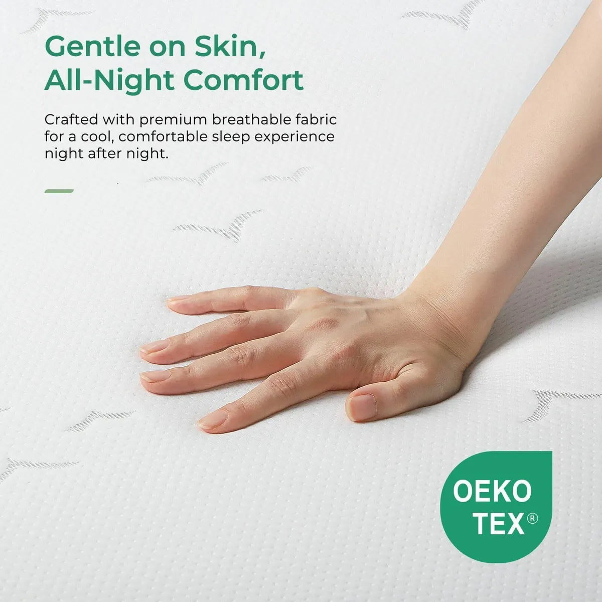 Double Mattresses with Gel Bamboo Charcoal Foam - Image 4