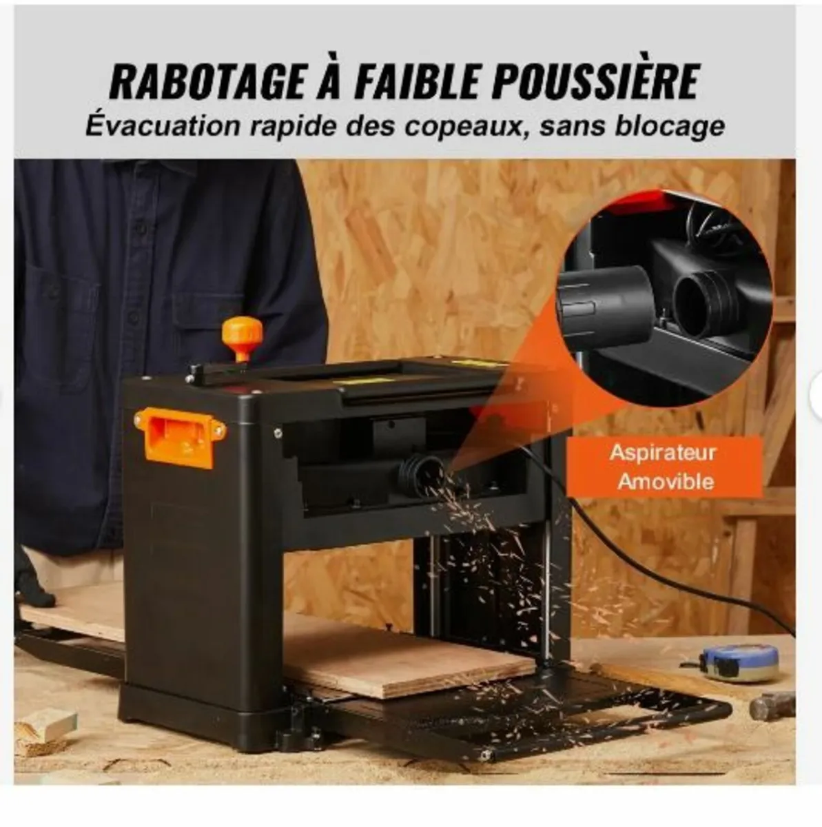 Thickness Planer, Two Speed, 33 cm - Image 2