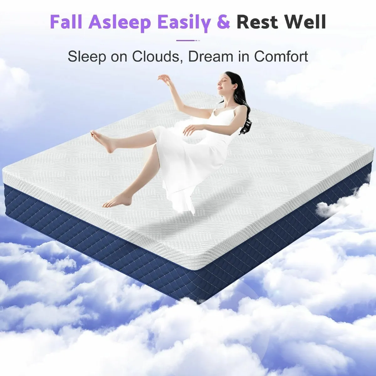 Double Mattress 30cm 12 Inch Innerspring Hybrid - Image 4