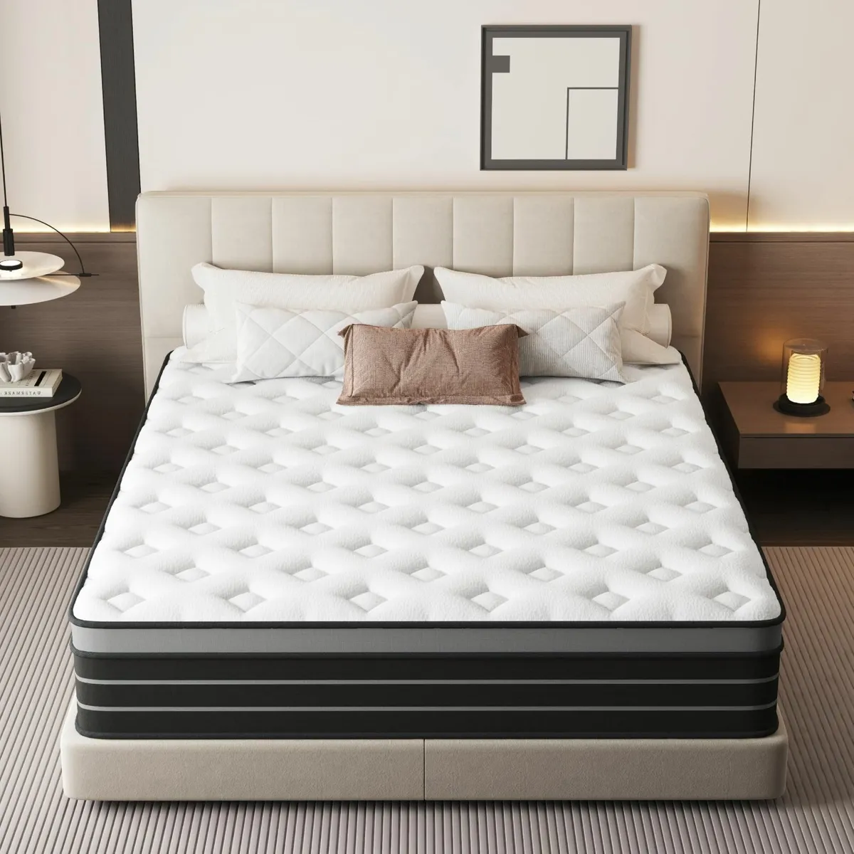 Double Mattress 4FT6 10 Inch Gel Memory Foam 7 - Image 1
