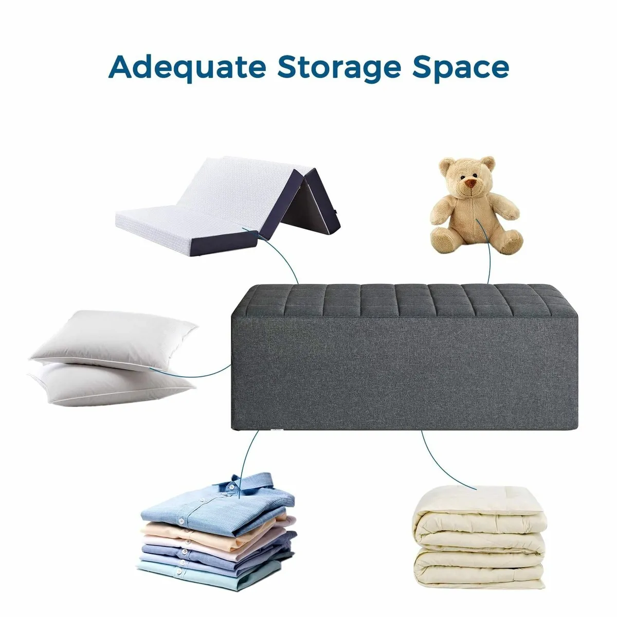 Folding Mattress Single with Storage Bag 15cm - Image 4