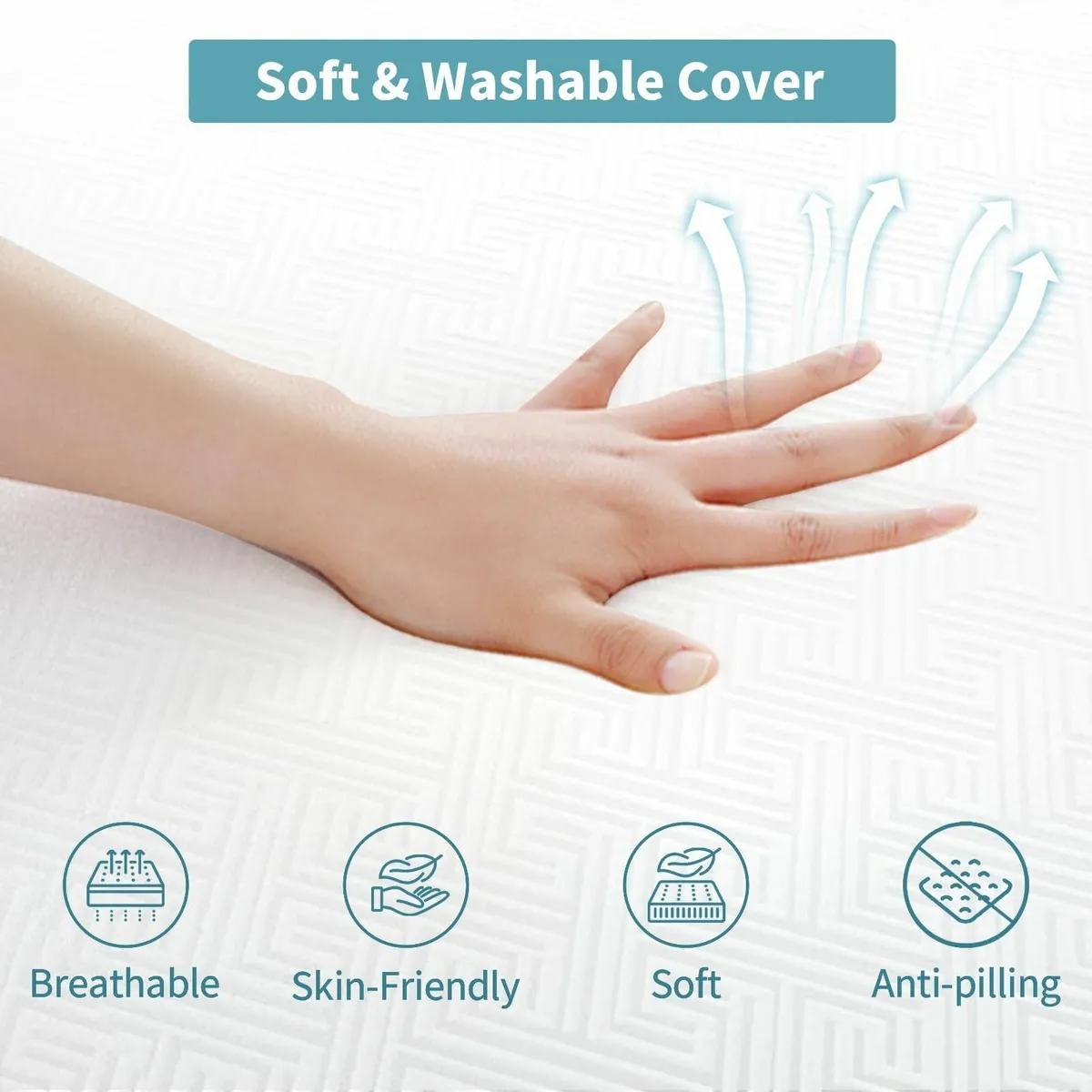 Foldable Small Double Mattresses 4ft 6 Inch - Image 4