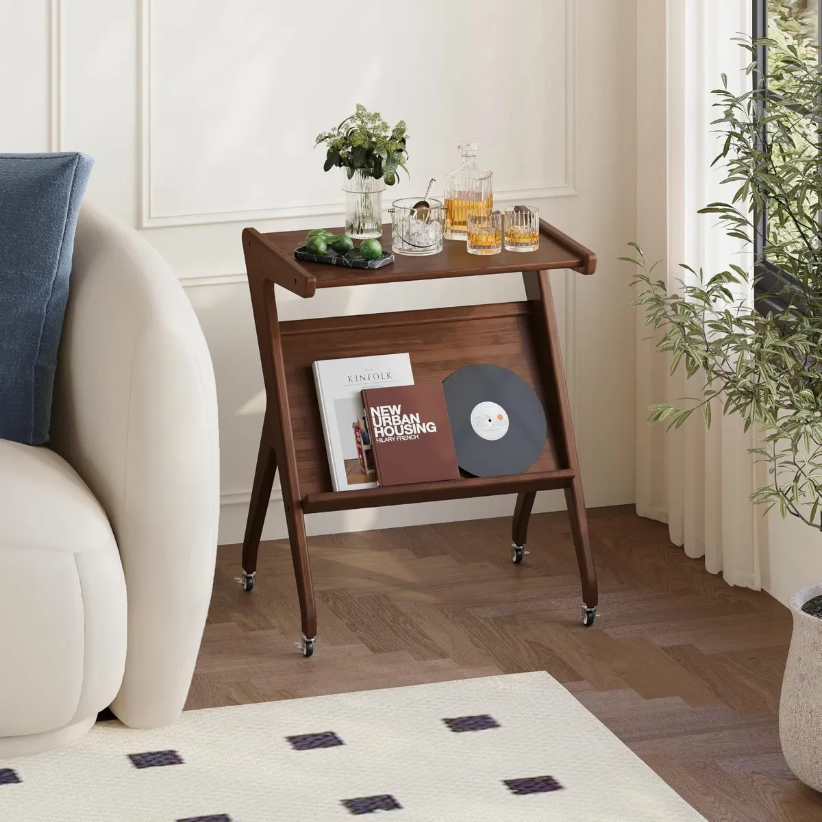 End Table Living Room Wood Side Tables Bedside - Image 4