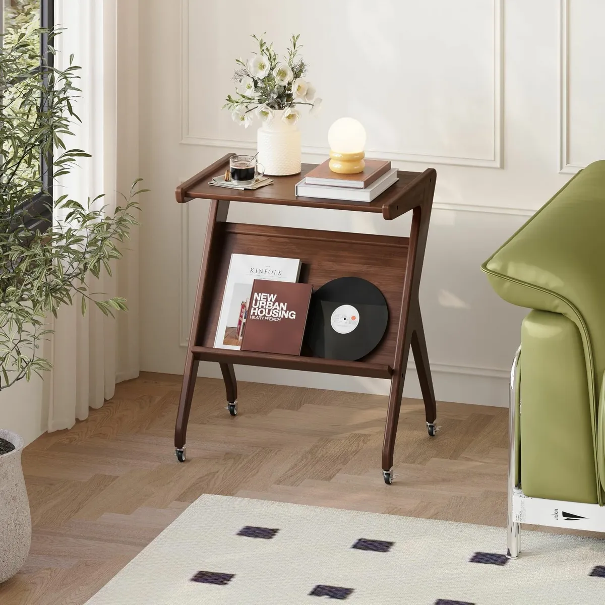 End Table Living Room Wood Side Tables Bedside - Image 1