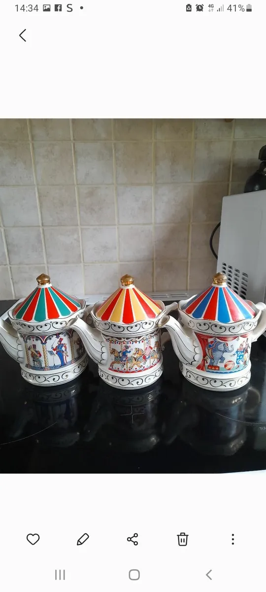 Vintage tea pots - Image 3