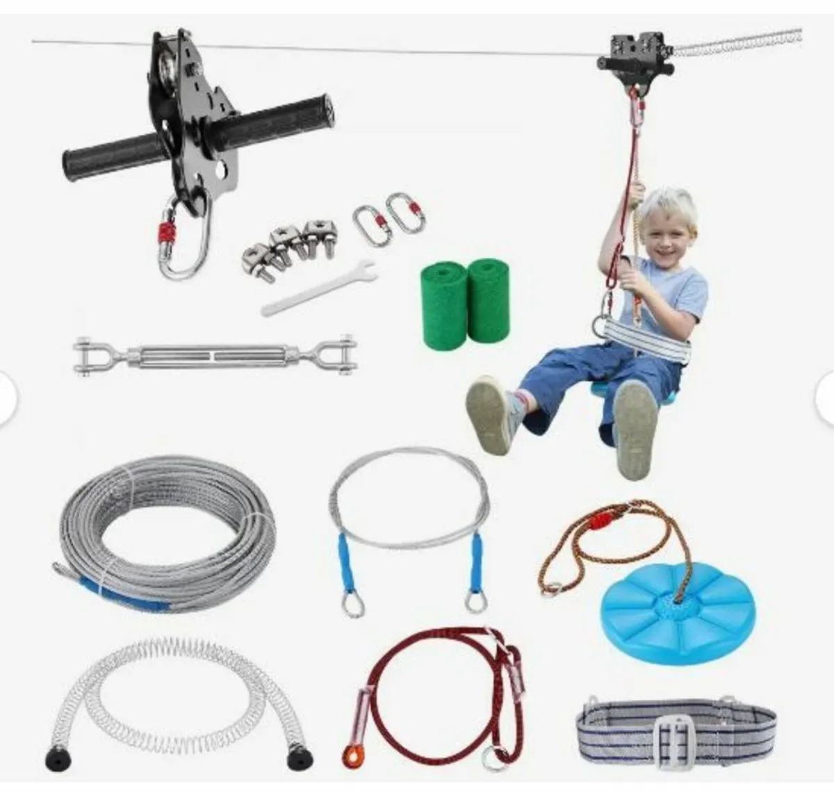Zipline Kit for Kids and Adult - Image 1