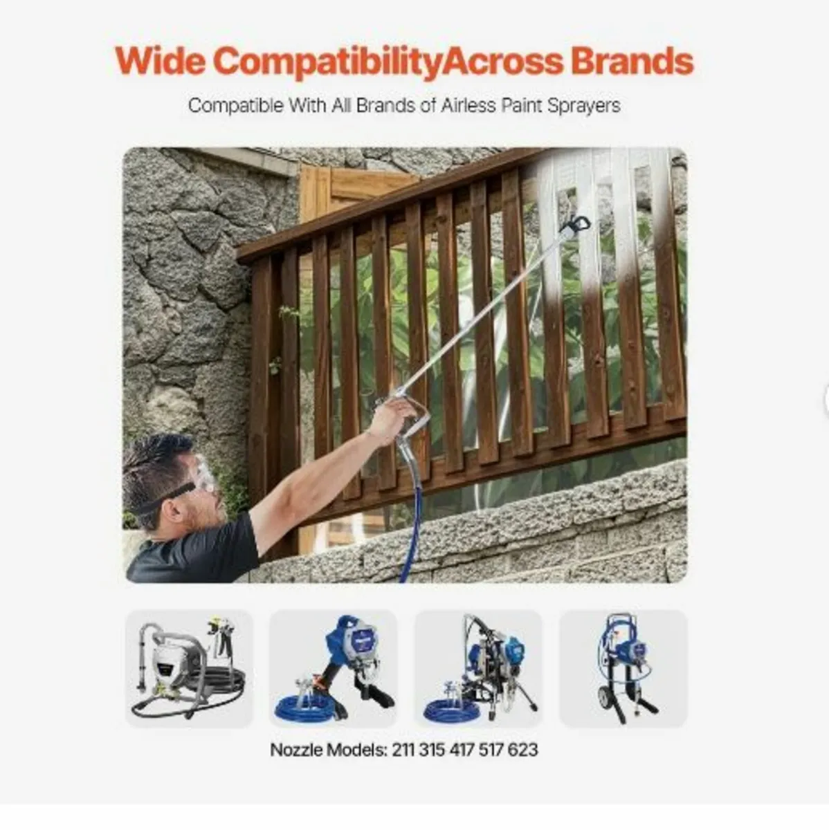 Airless Paint Spray Gun and Hose Kit - Image 2