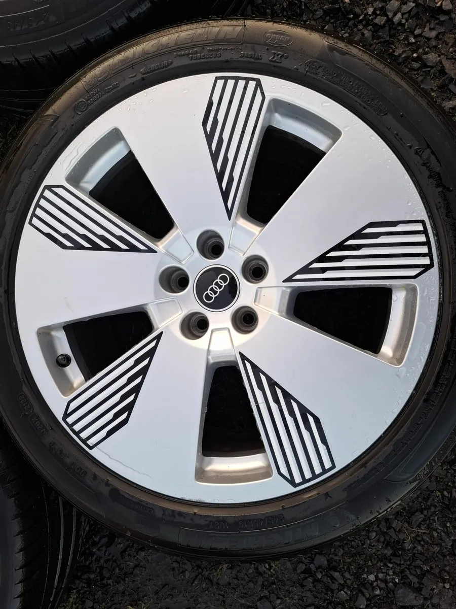 19" Genuine Audi A6 S Line Alloys with tyres - Image 3