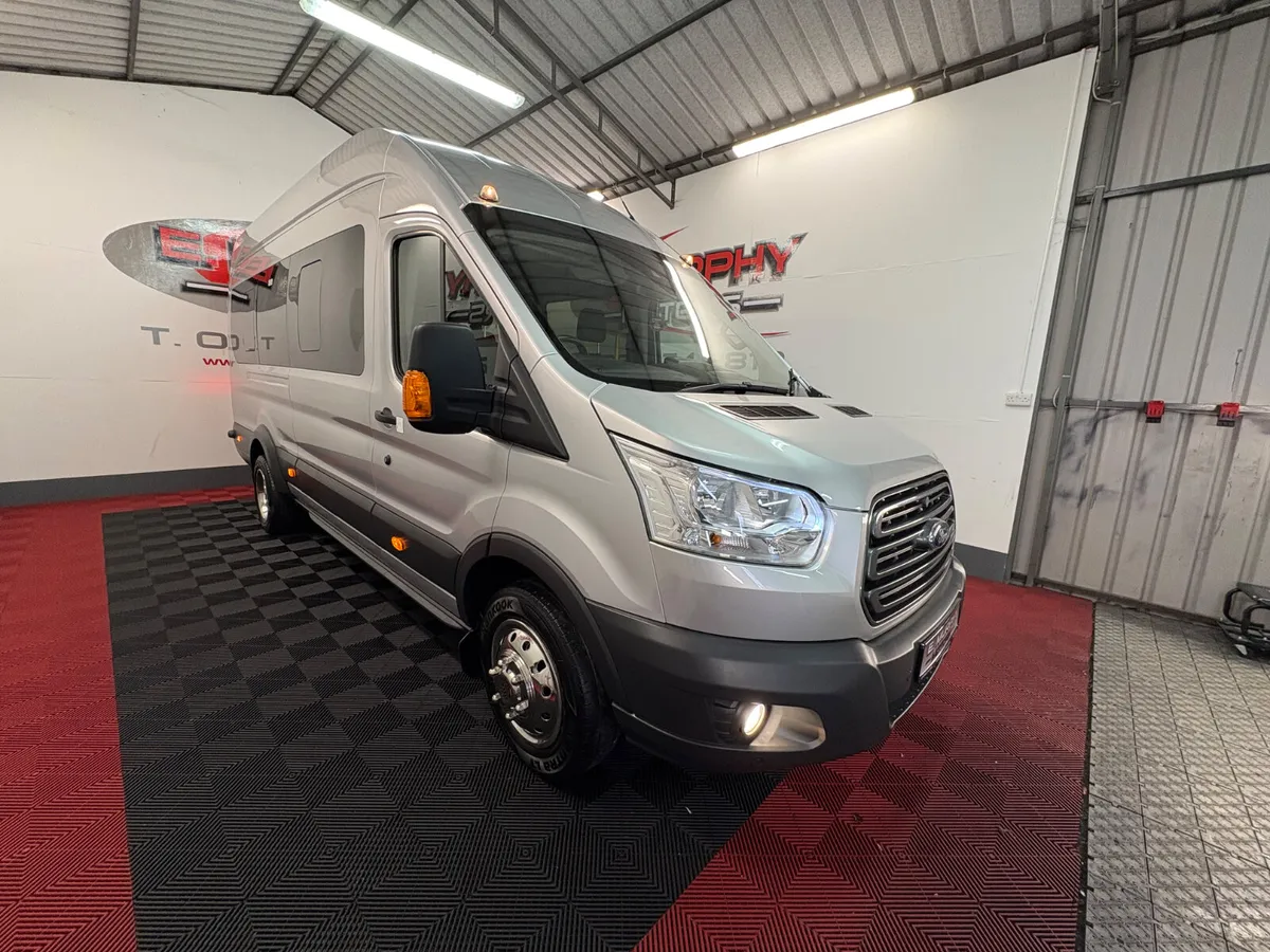 2018 FORD TRANSIT 2.2 17 SEATS TINY MILES - Image 1