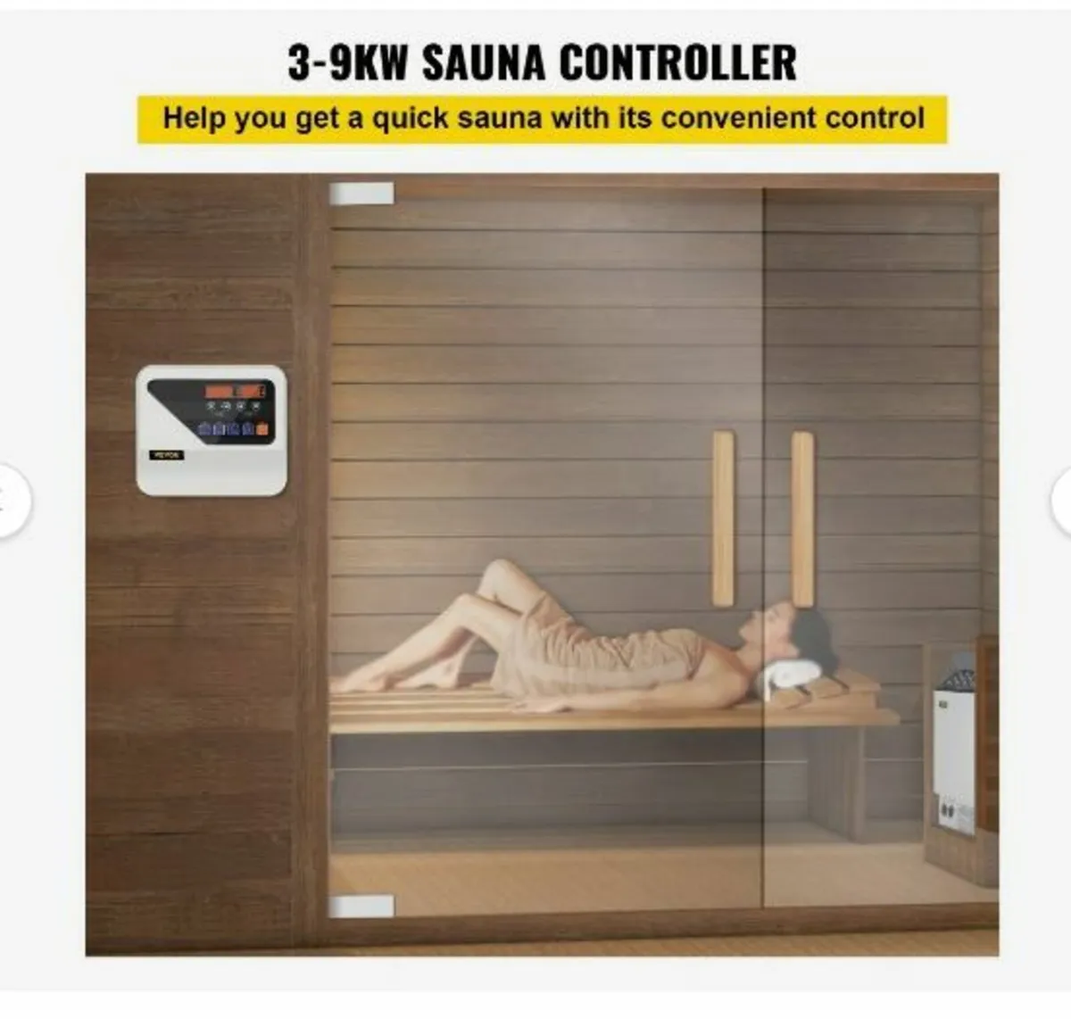 External Sauna Heater Controller for 3KW-9KW - Image 3