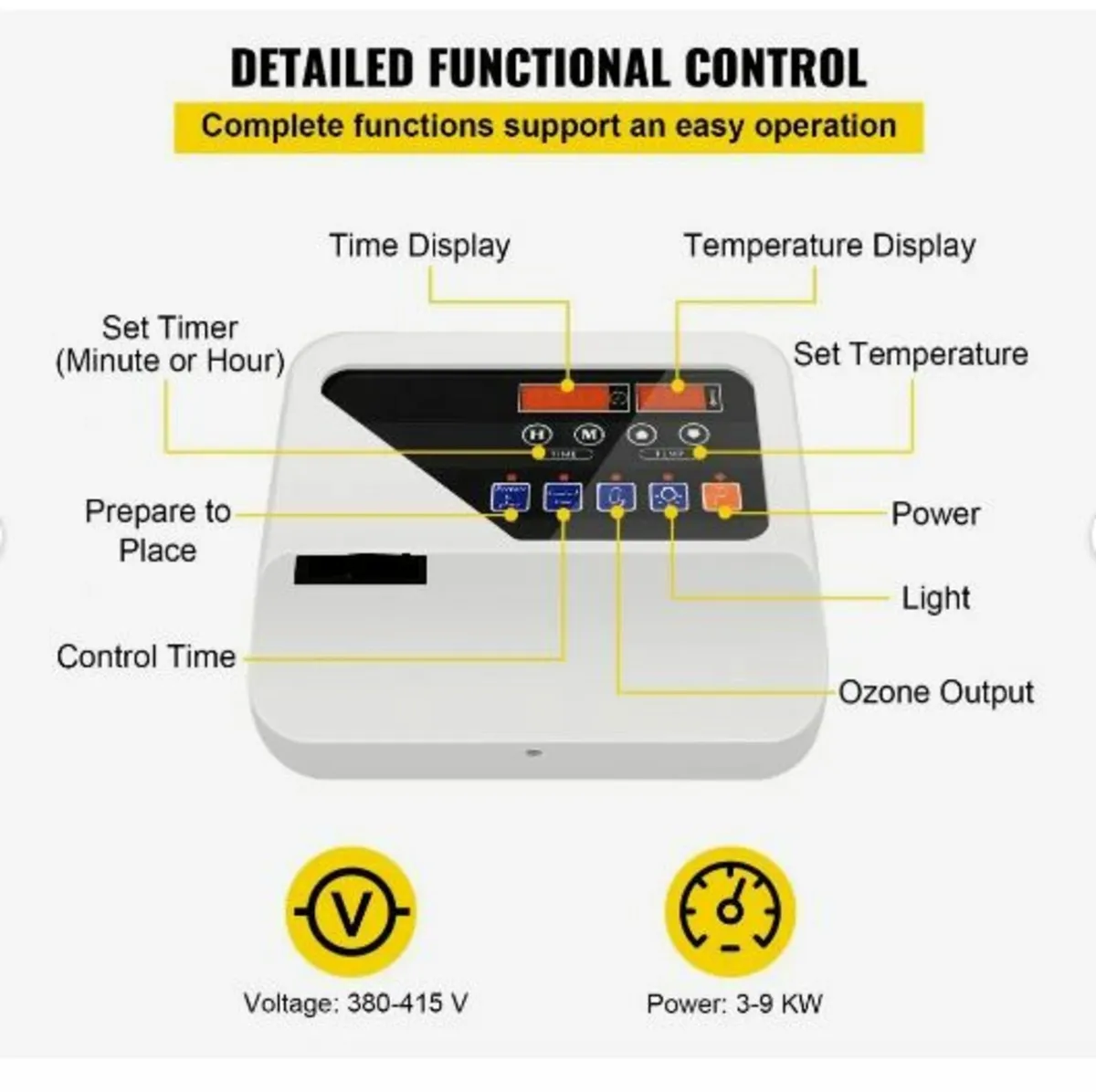 External Sauna Heater Controller for 3KW-9KW - Image 1