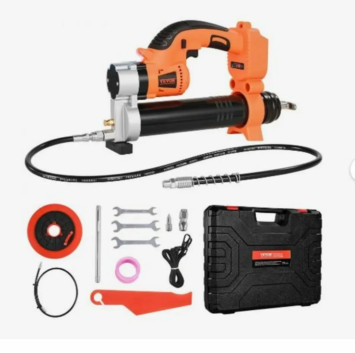 Cordless Grease Gun, 8000 PSI Max Pressure - Image 3