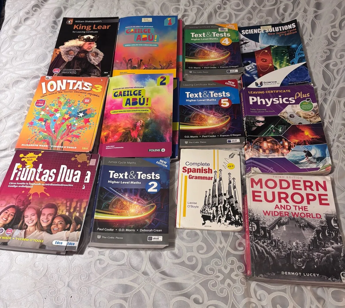 Leaving and Junior Cert books - Image 1