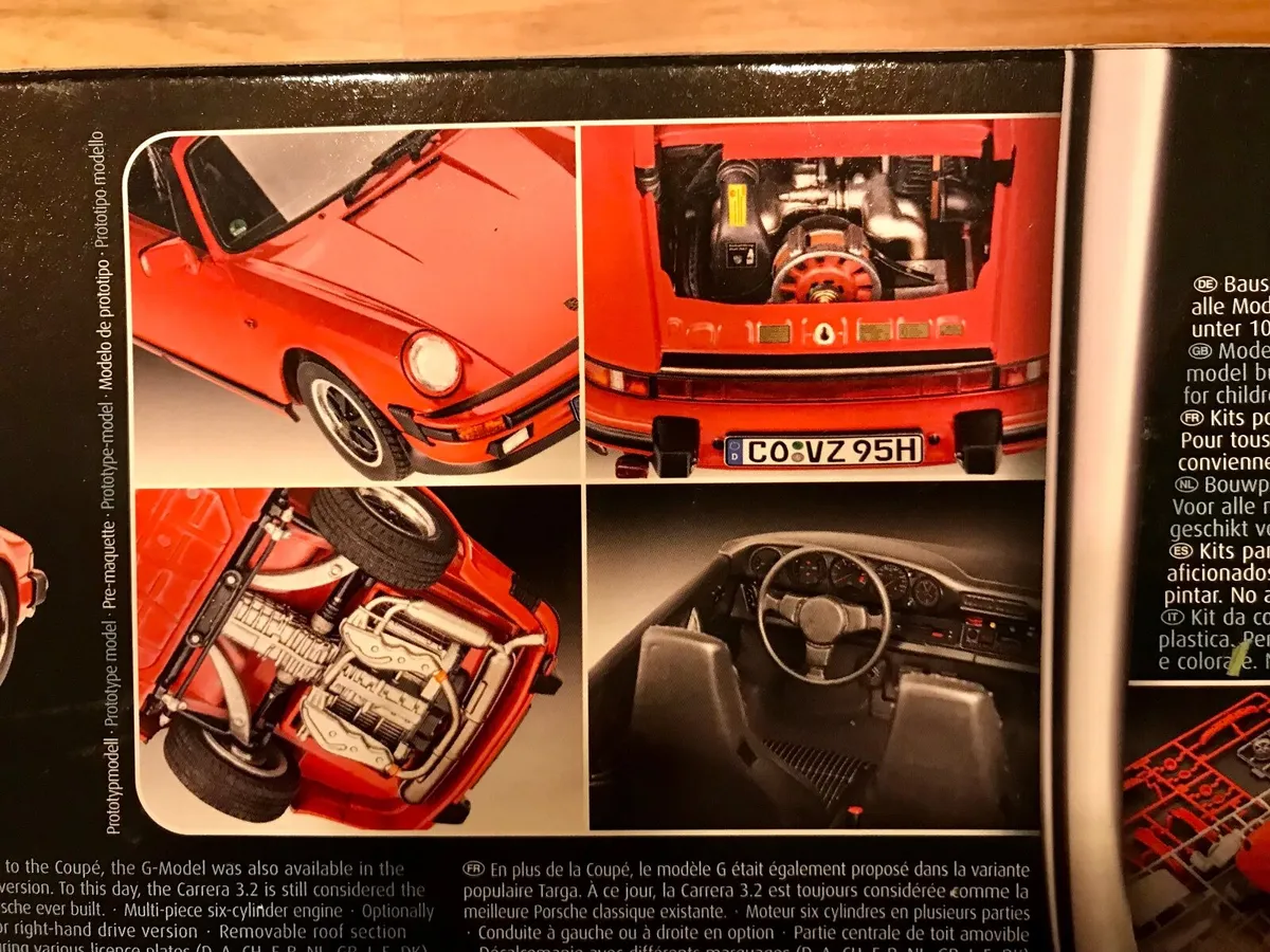 Model kit Revell Porsche 911 G Model - Image 2