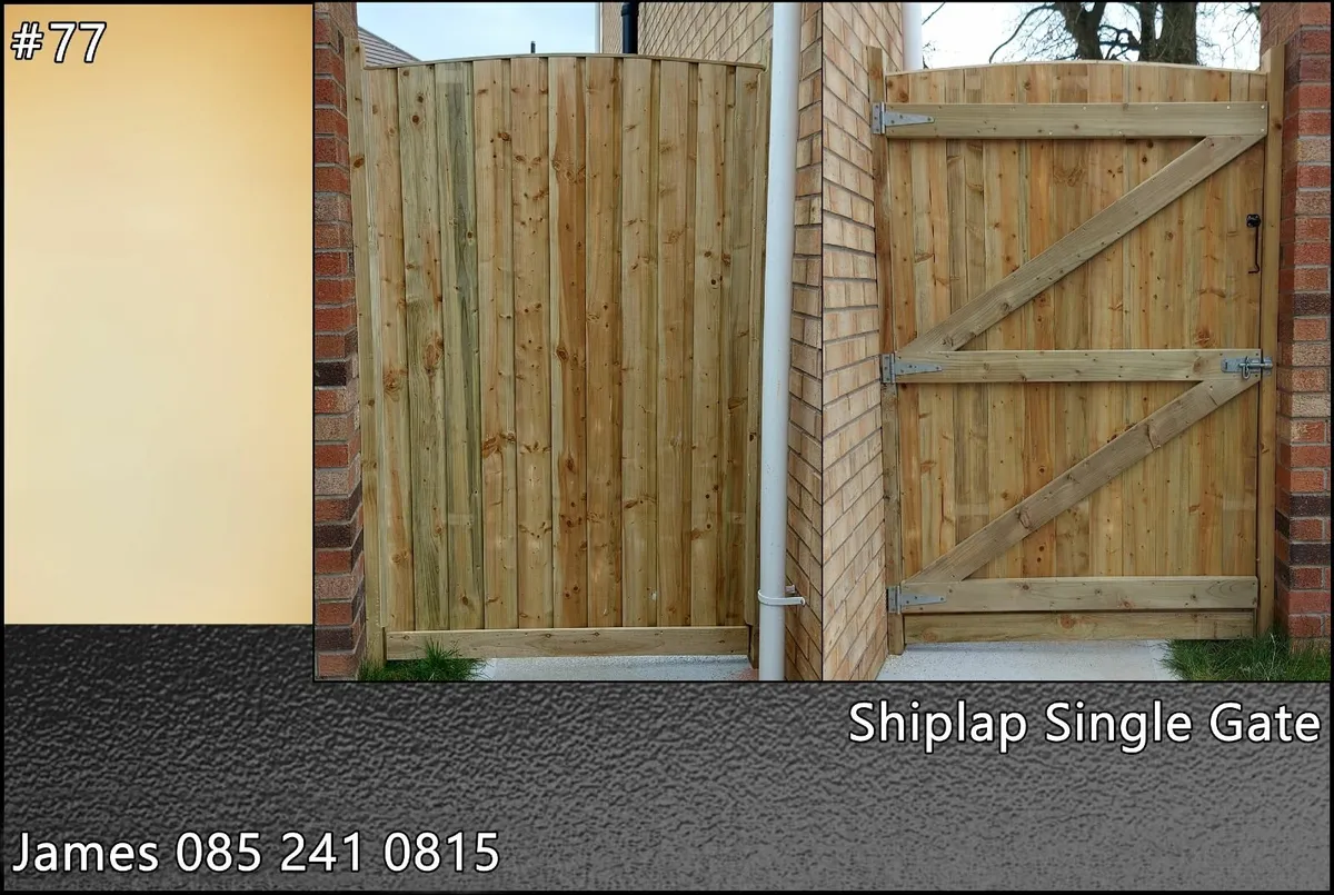 Timber Gates Free Installation - Image 4