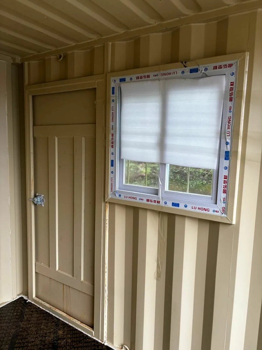 10FT Shipping Container with Door & Window - Image 2
