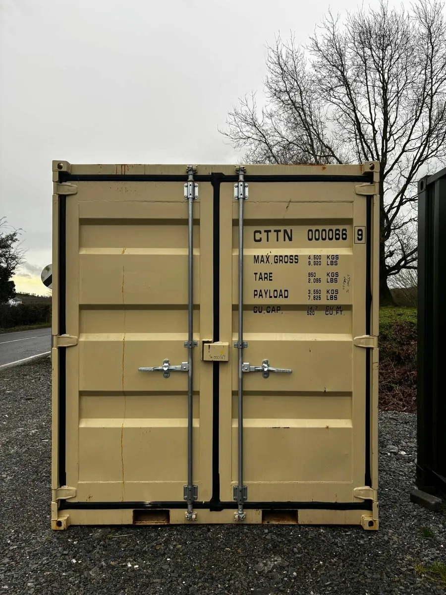 10FT Shipping Container with Door & Window - Image 1