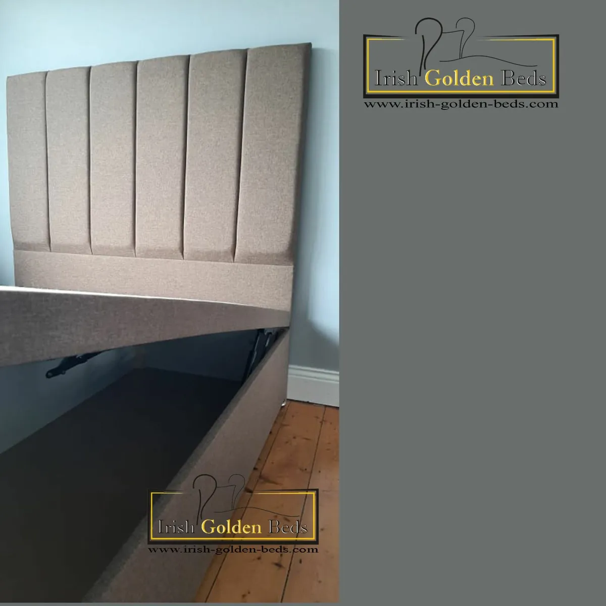 bed frame and headboard, free delivery - Image 4