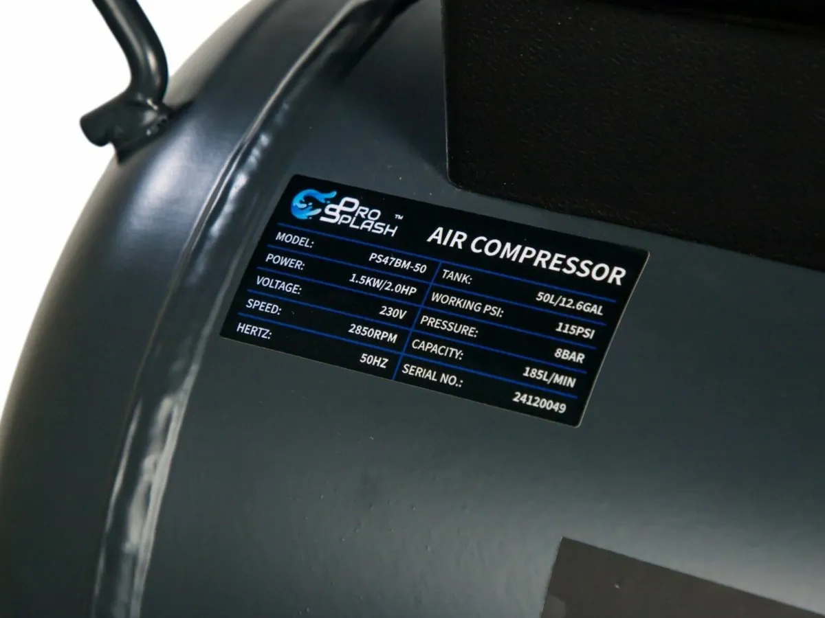 50 Litre Air Compressor - Image 2