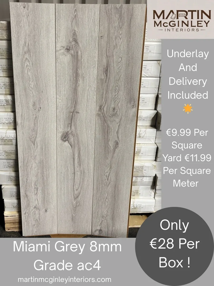 New Laminated Flooring 8mm - Image 1