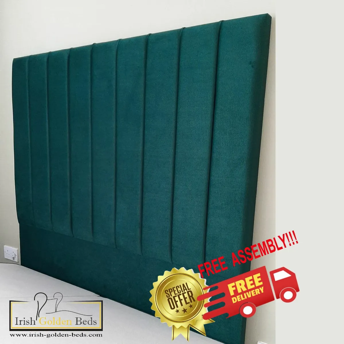 bed frame and headboard, free delivery - Image 4