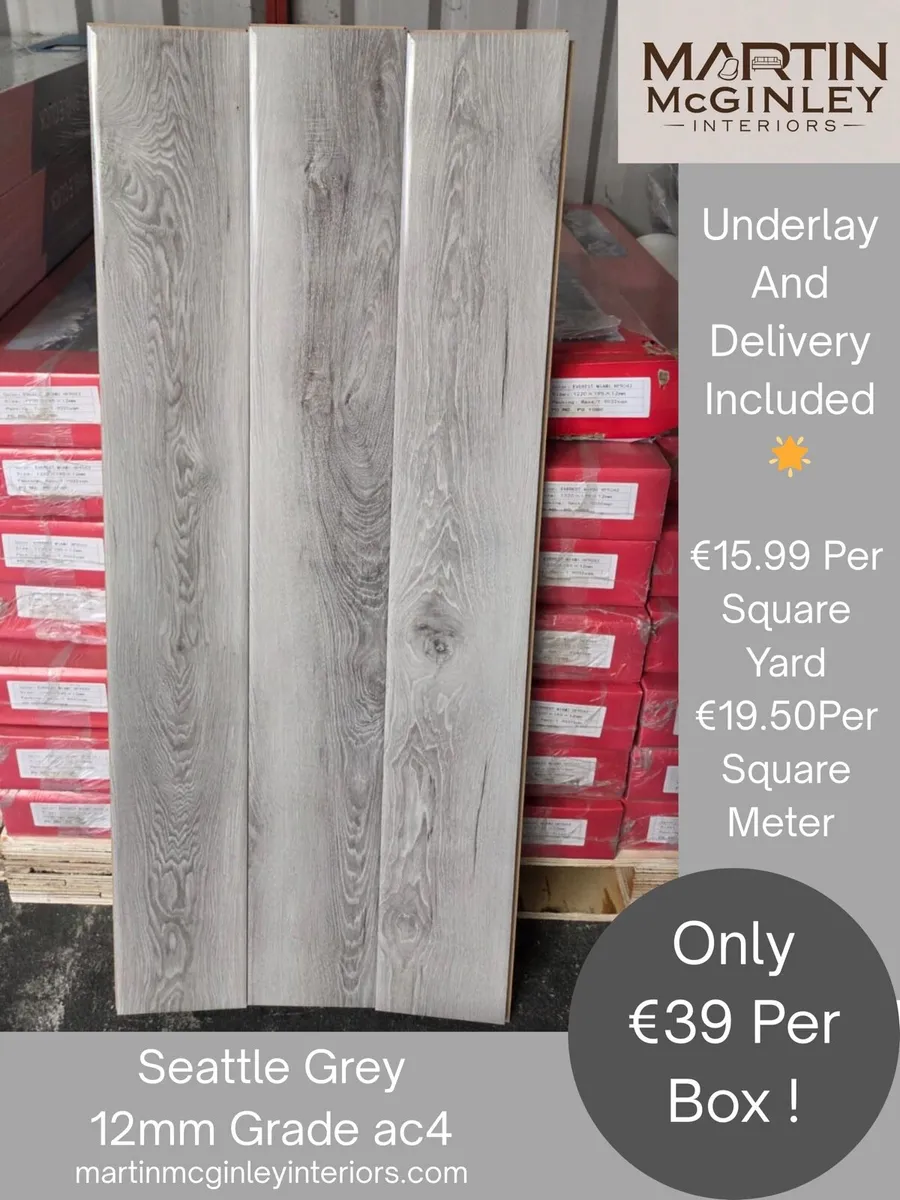 New 12mm High gloss Laminated Flooring - Image 4