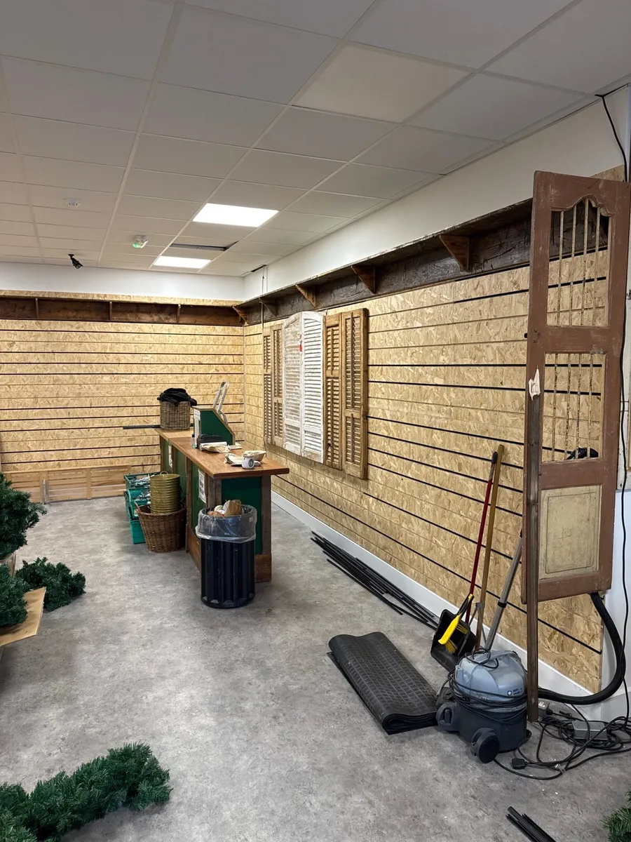 SlatWall slat wall shop fittings slat board - Image 1