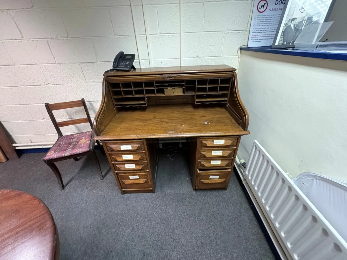 roll top  desk - Image 1
