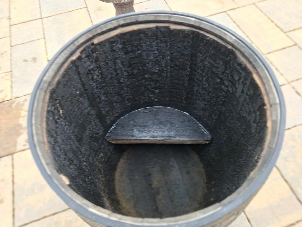 Oak barrel coal bunker - Image 4
