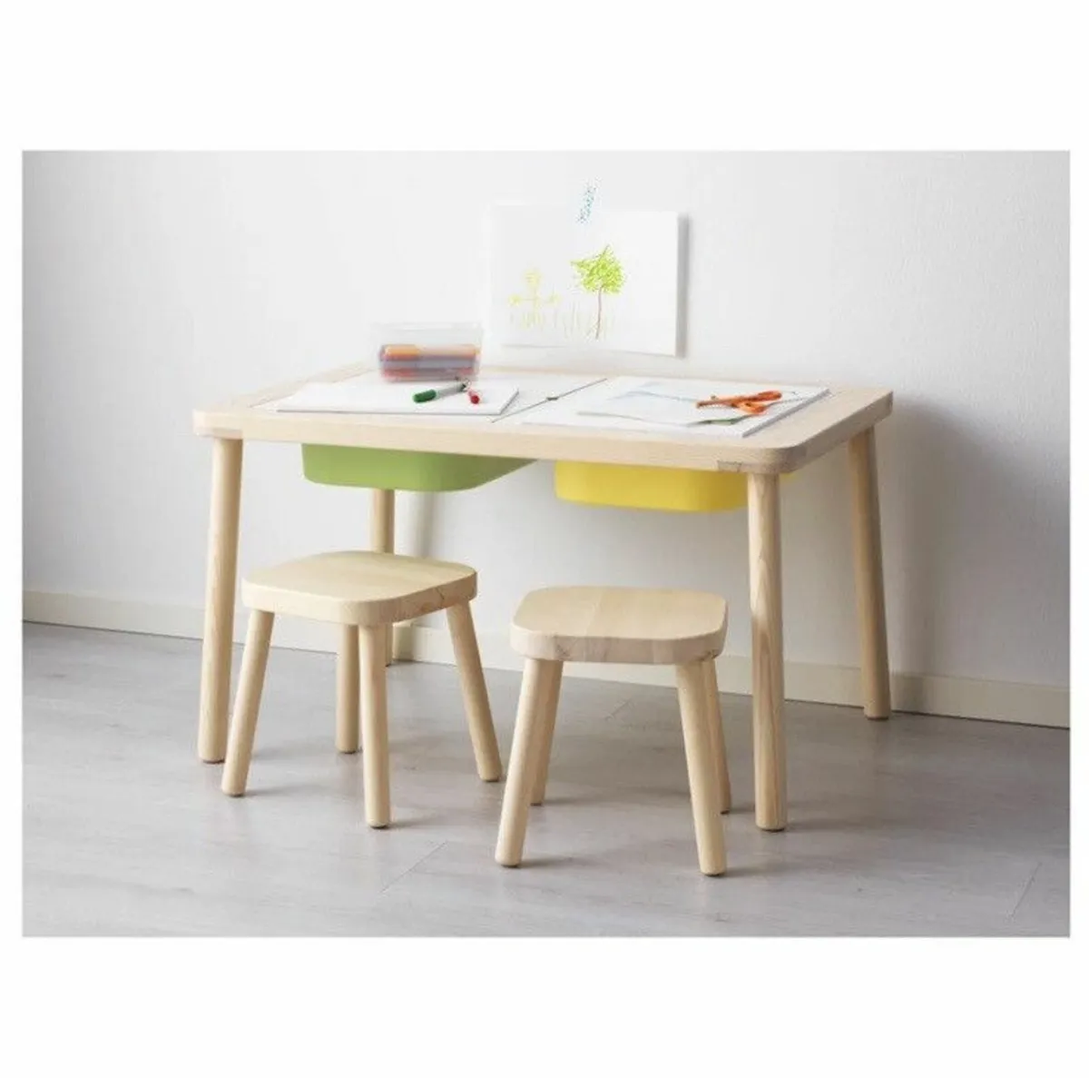 IKEA Children's Table & Chairs (new in box) - Image 1