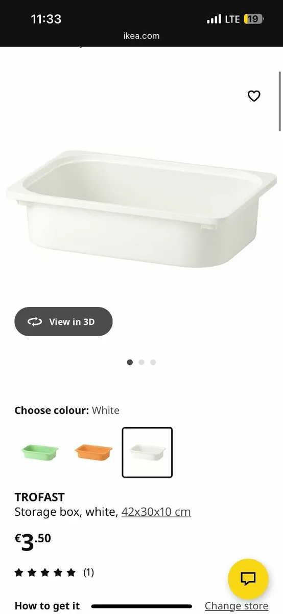 IKEA Children's Table & Chairs (new in box) - Image 4