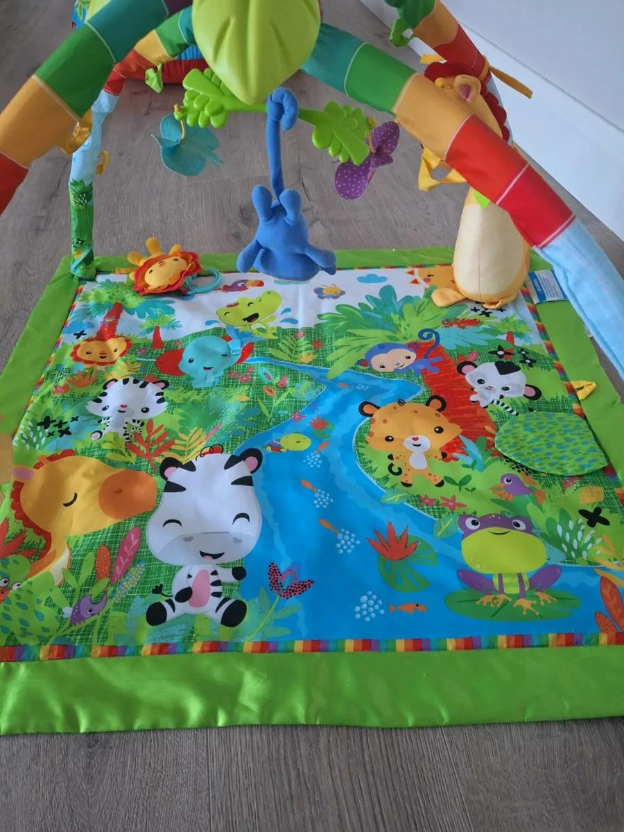 Baby play mat and ring - Image 1
