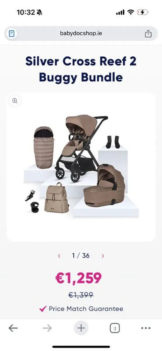 Silver cross reef 2 mocha