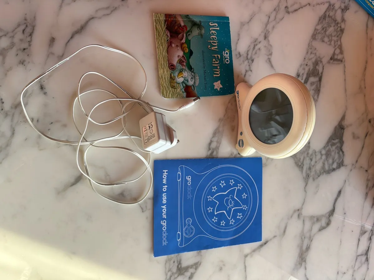 GroClock incl power supply,storybook&instructions - Image 1