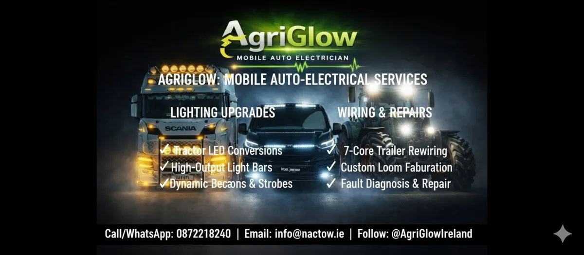 ​⚡ AgriGlow: Mobile Auto Electrical & Custom Light