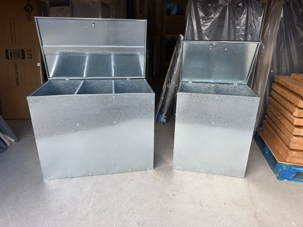 Galvanised Feed Bins –  Delivery Available - Image 1
