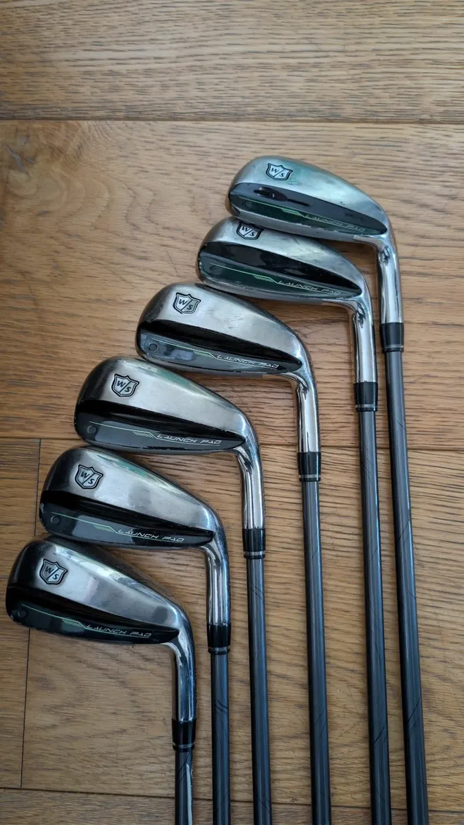 Wilson Launchpad irons (5-PW) Reg graphite - Image 4