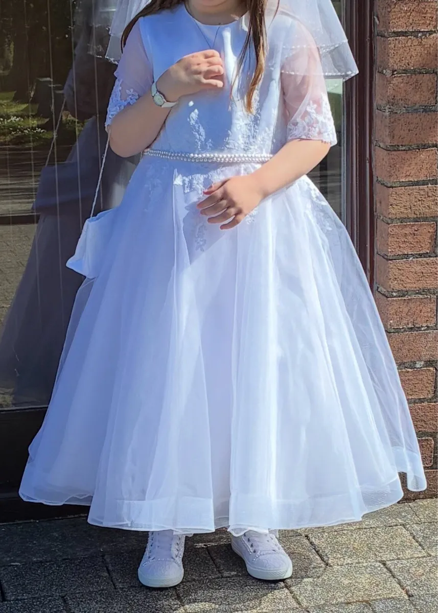 Isabella Communion Dress and Accessories - Image 1