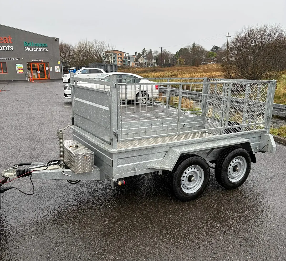 Brand new 8f4by 4f6 builders trailer - Image 1