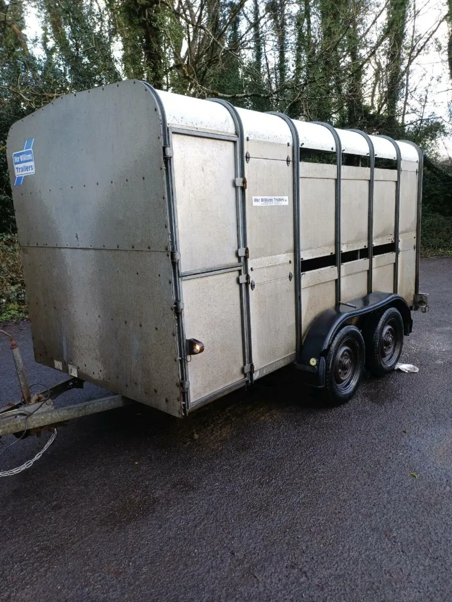 Ifor williams 12 x 6 cattle trailer - Image 1