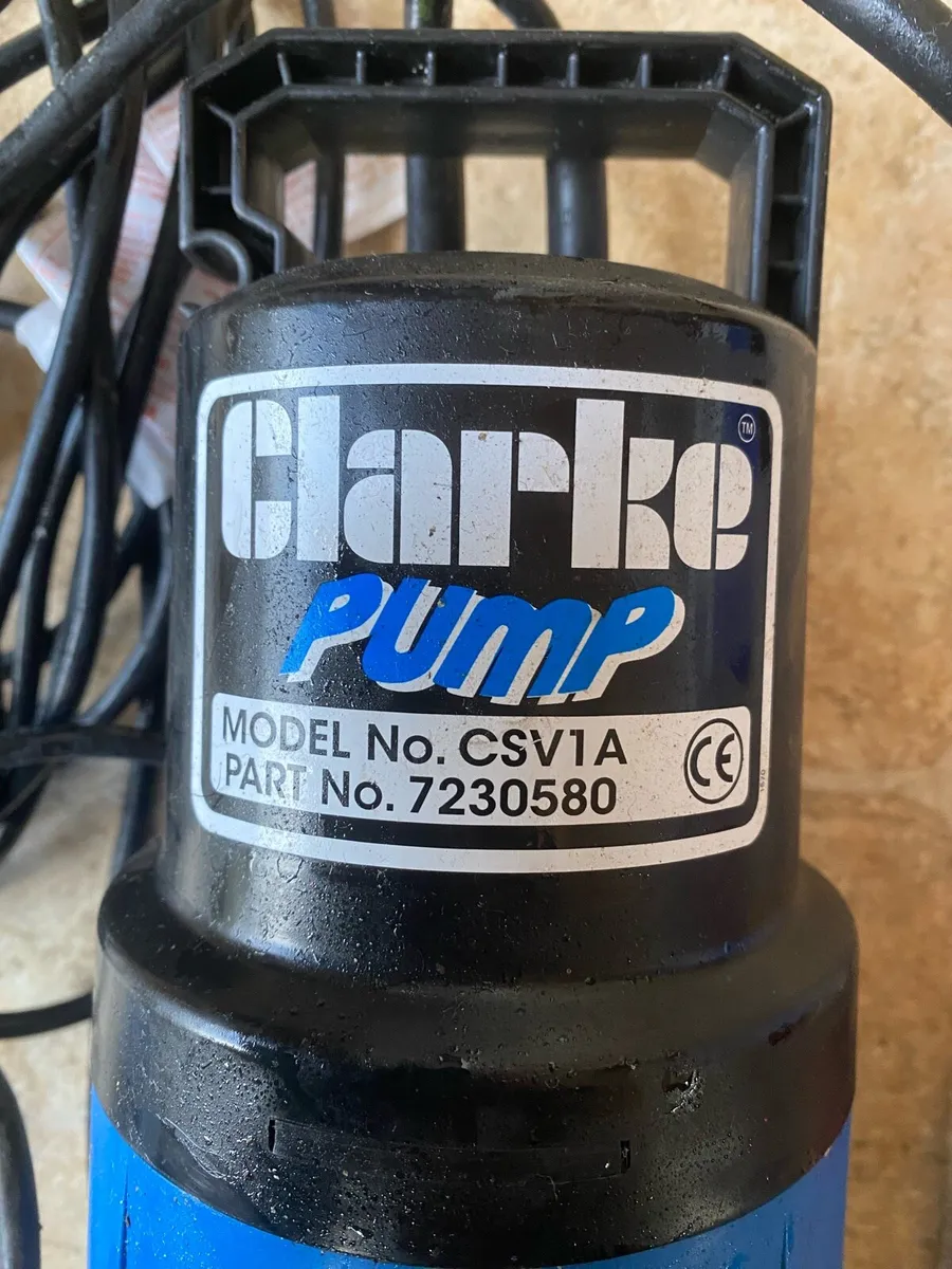 Clarke Submersible Pump – NEW – €50 - Image 4