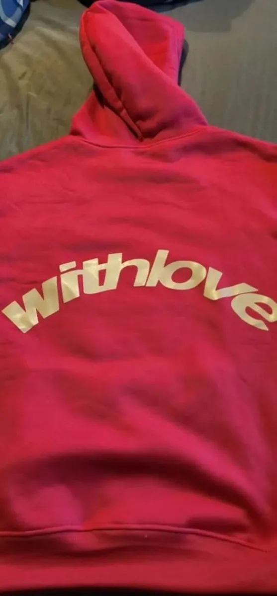 Faux Scuffers With Love Hoodie - Image 4