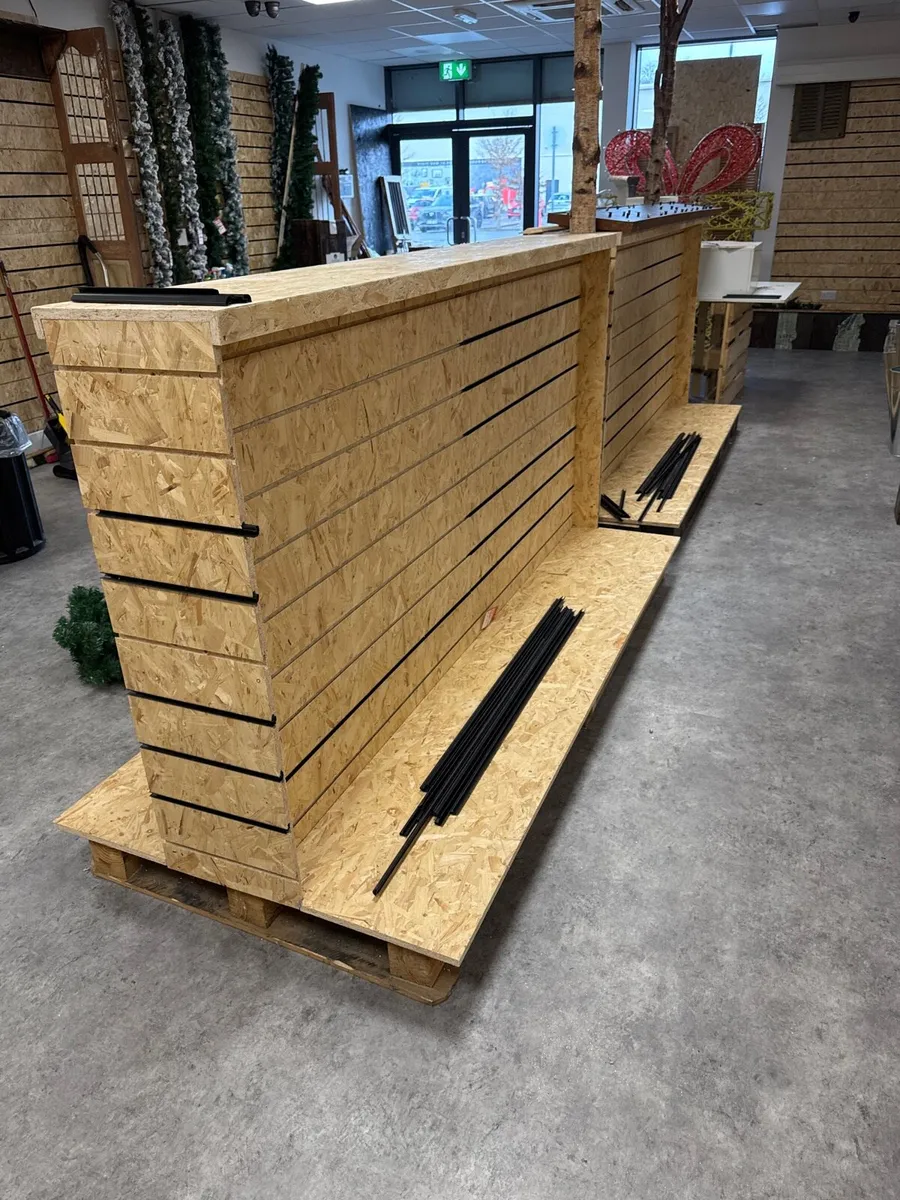 SlatWall slat wall shop fittings slat board - Image 4