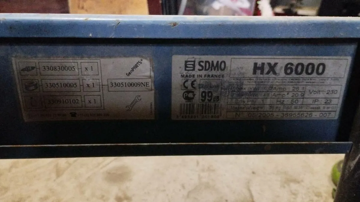 Honda Sdmo 6kva generator - Image 2