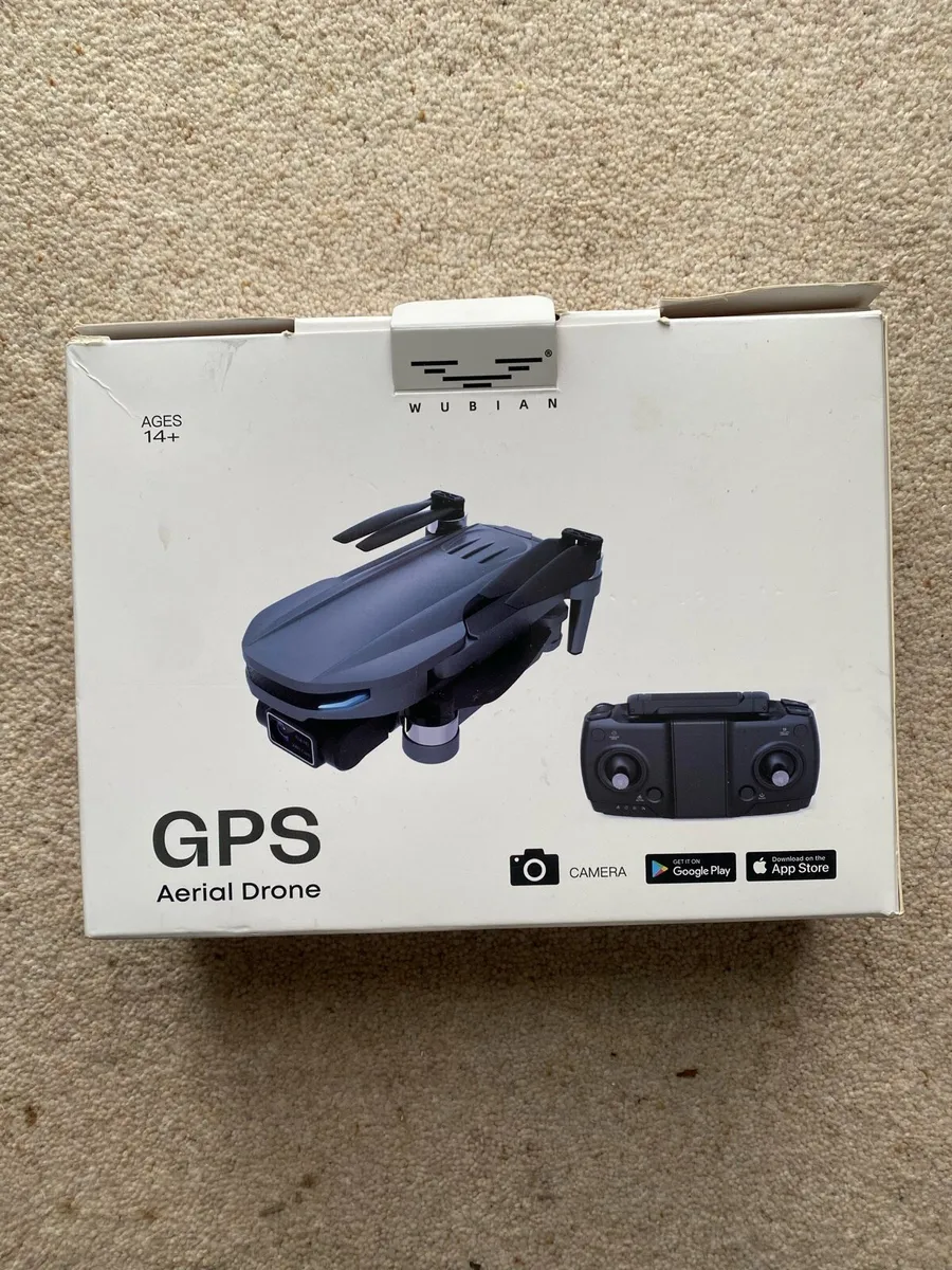 GPS Drone with Controller & Case – As New – €70 - Image 3
