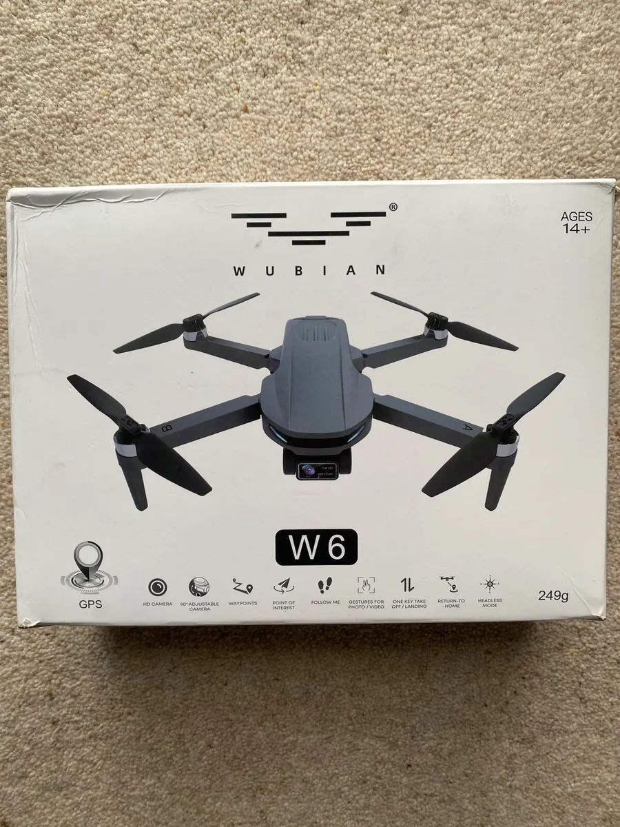 GPS Drone with Controller & Case – As New – €70 - Image 1