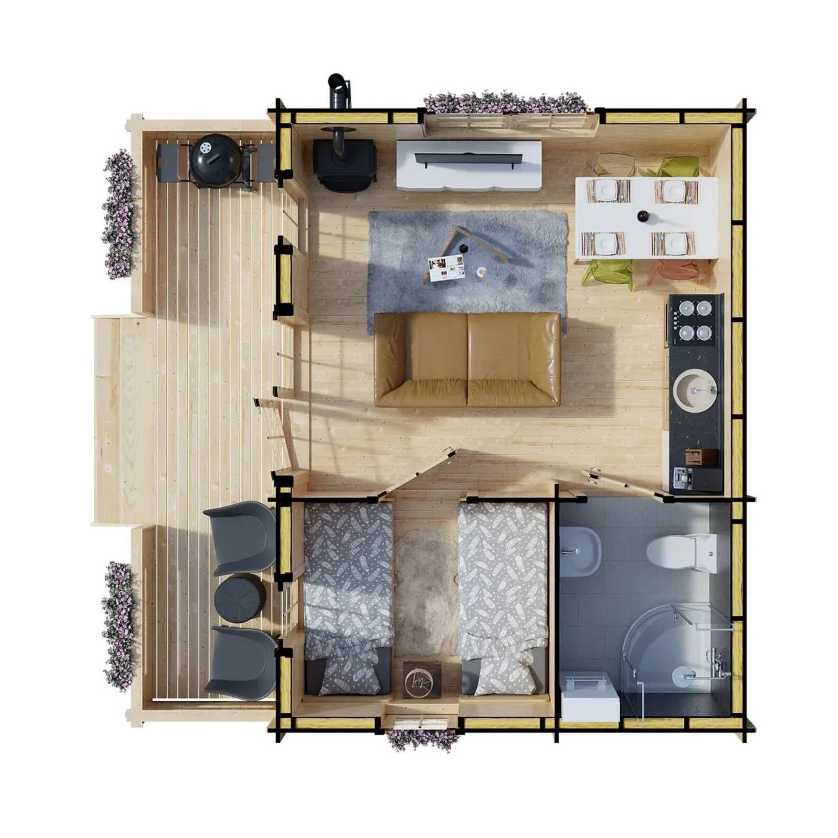 Wooden House - Image 3