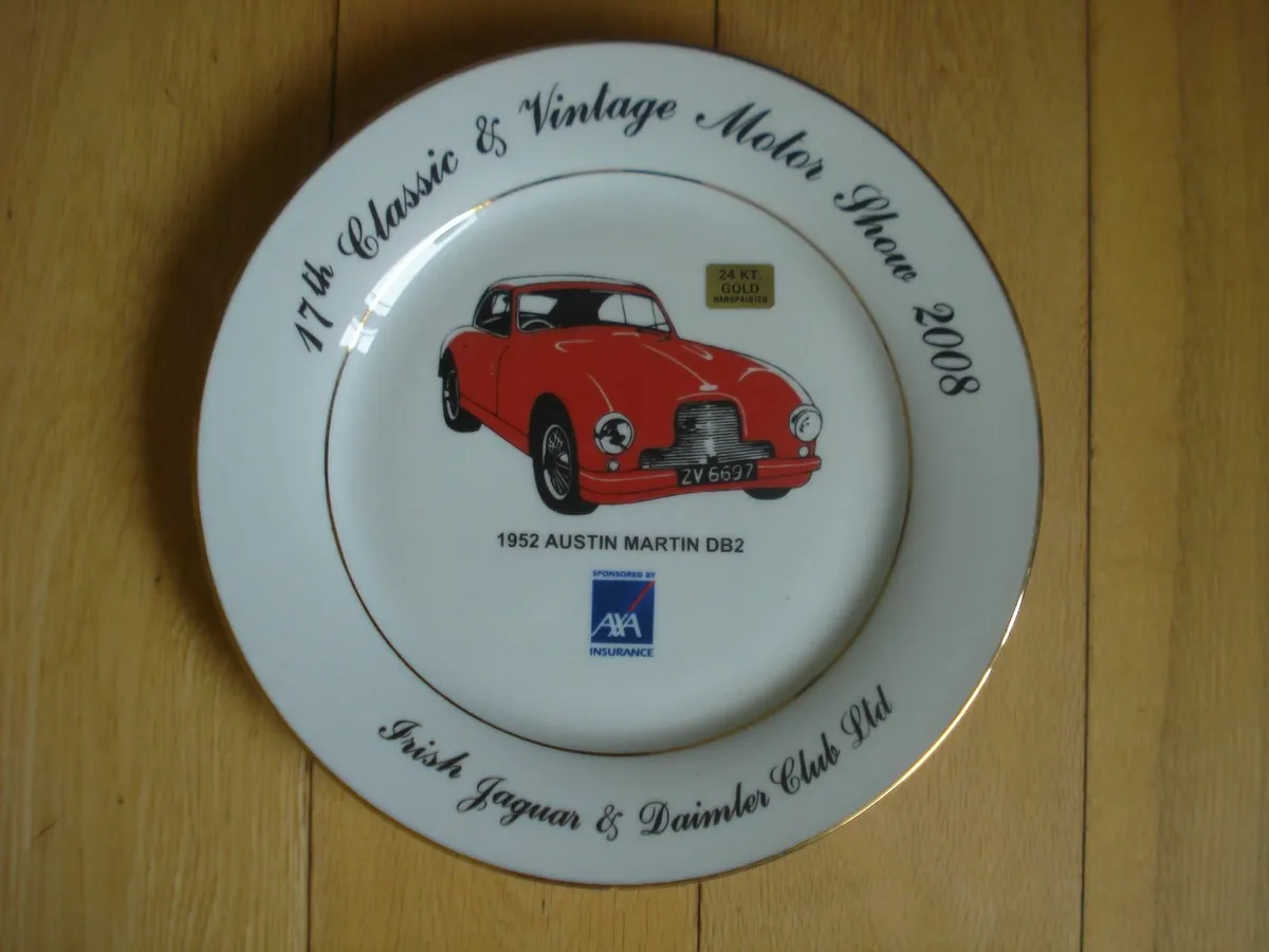 IRISH JAGUAR CLUB CAR SHOW PLATES. - Image 2
