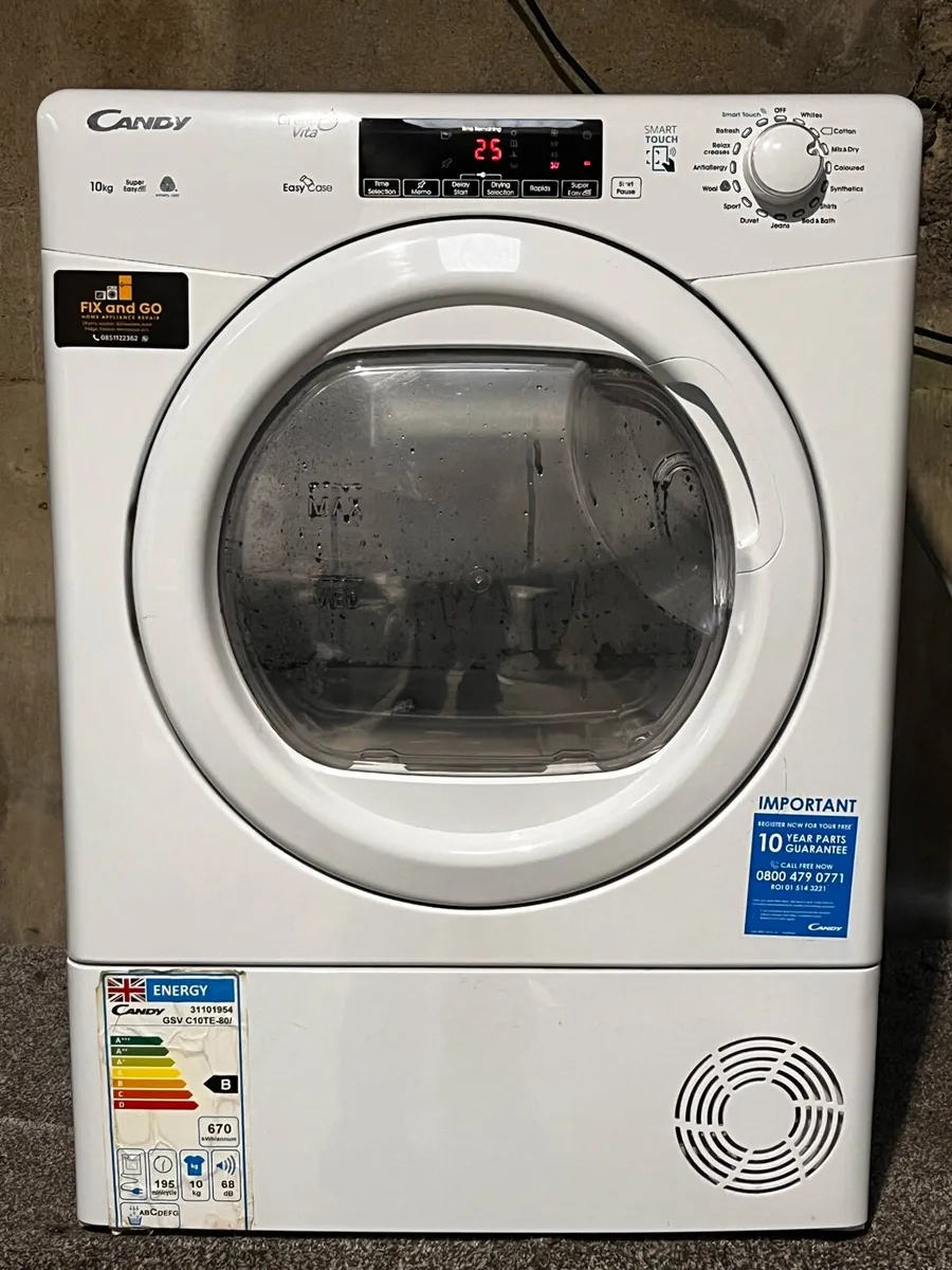Candy condenser dryer 10kg - Image 1