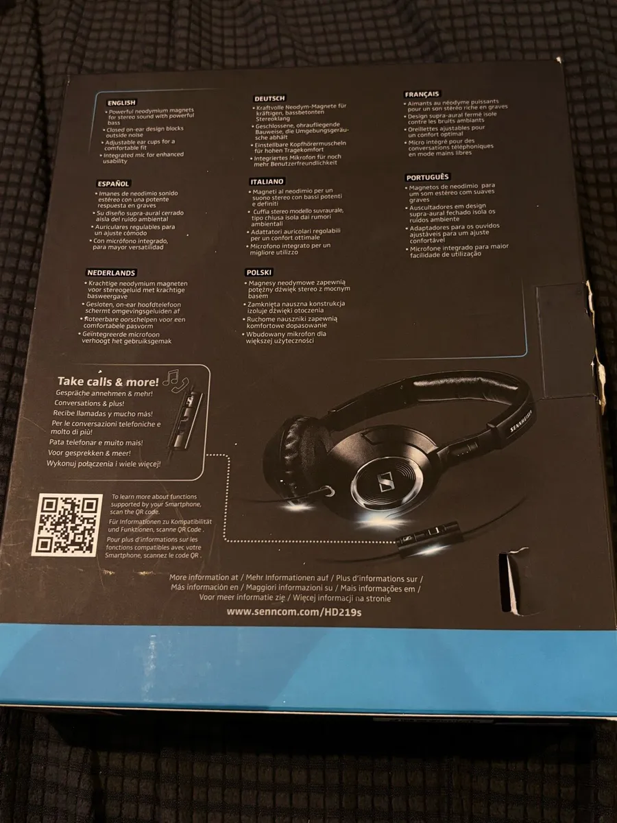 Sennheiser HD209S headphones new condition - Image 3